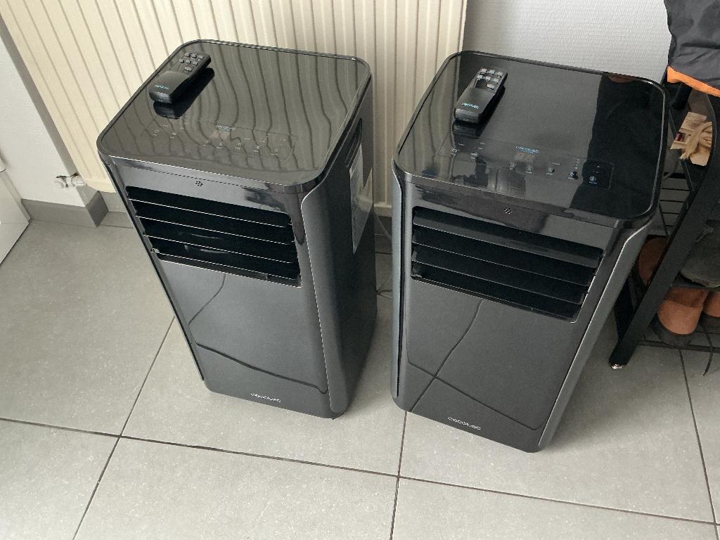 Twee mobiele airco’s Cecotec Climacare 4 in 1 - 9000 BTU, Electroménager, Climatiseurs, Moins de 60 m³, Utilisé, Classe énergétique A ou plus économe