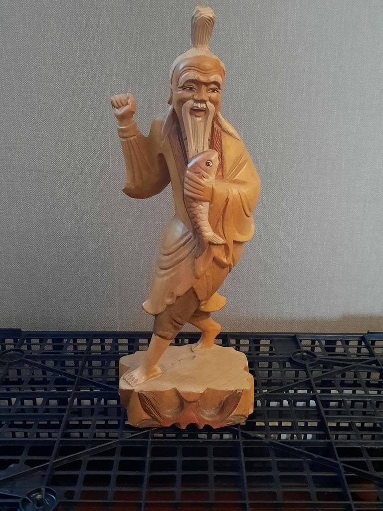 Statue en bois, Antiquités & Art, Enlèvement