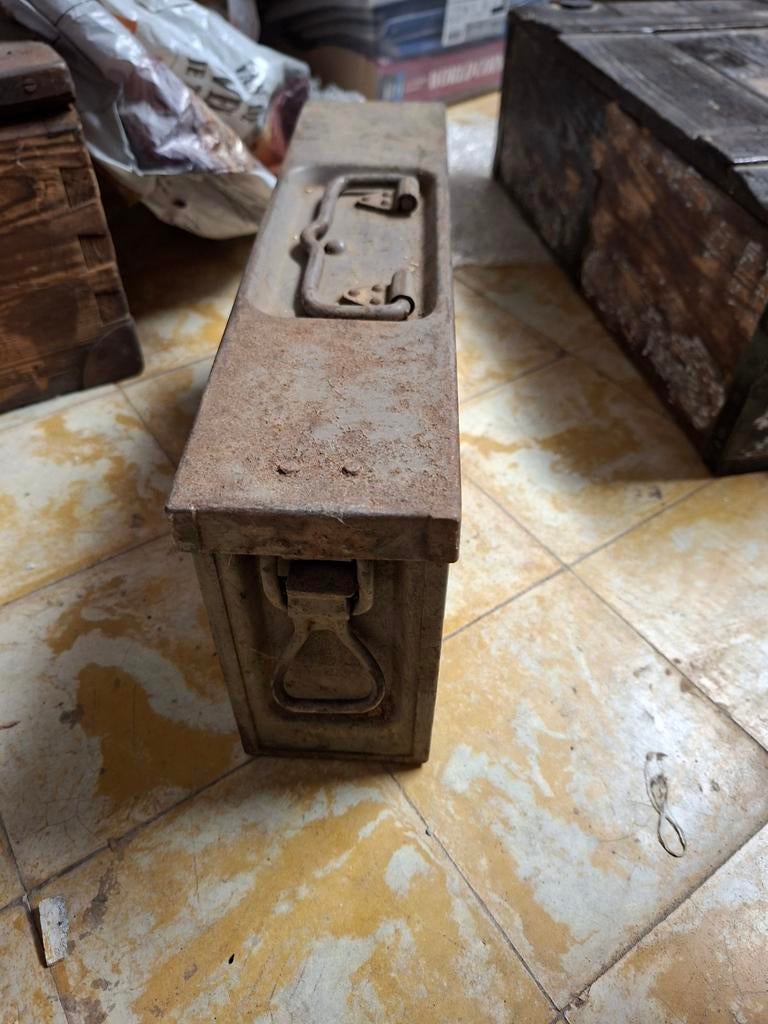 Duitse MG minutiekist WW2, Verzamelen, Ophalen