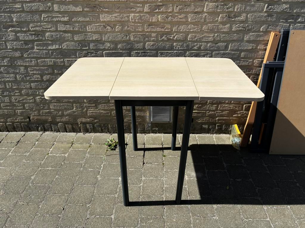 Klaptafel, Ophalen, Zo goed als nieuw