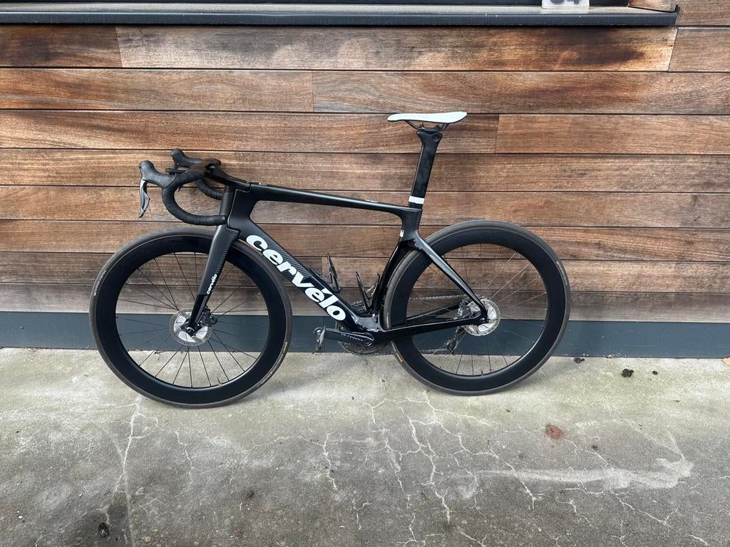 Cervelo S5 DI2 ultegra zwart maat L of 56, Fietsen en Brommers, Ophalen, Zo goed als nieuw, Giant