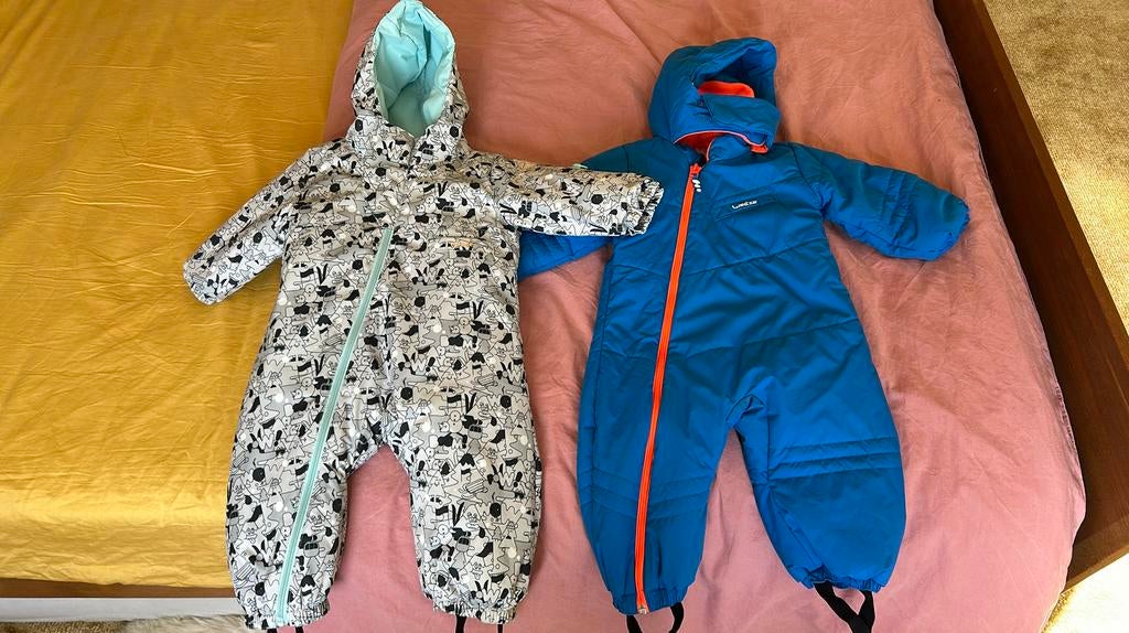 Skipak Wedze peuter 18 maanden 2 stuks, Sport en Fitness, Ophalen, Zo goed als nieuw