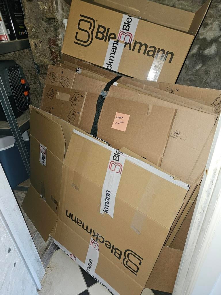 Verhuisdozen — Complete set — 10€, Doe-het-zelf en Bouw, Kratten en Dozen, Ophalen