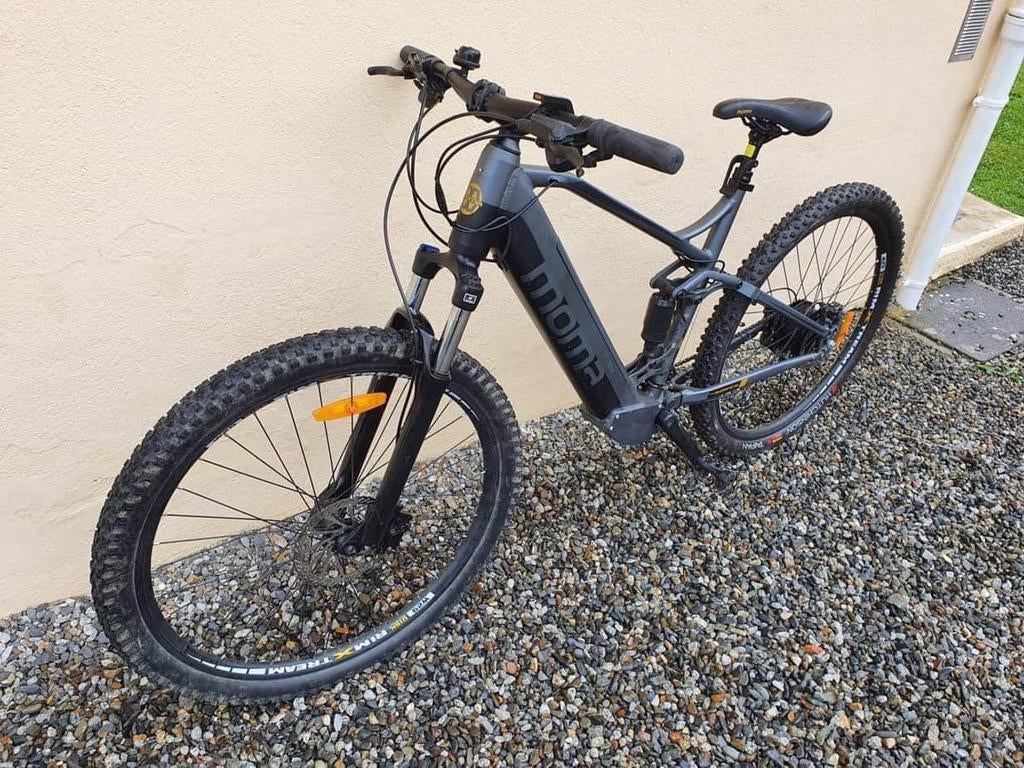 Zo goed als nieuwe Moma E-MTB Full Suspension 29", Ophalen