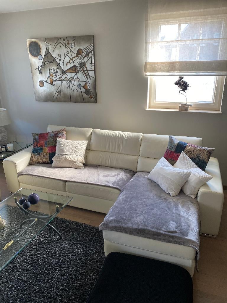 Salon Leder Château d'Ax, Ophalen, Gebruikt, Leer, Modern