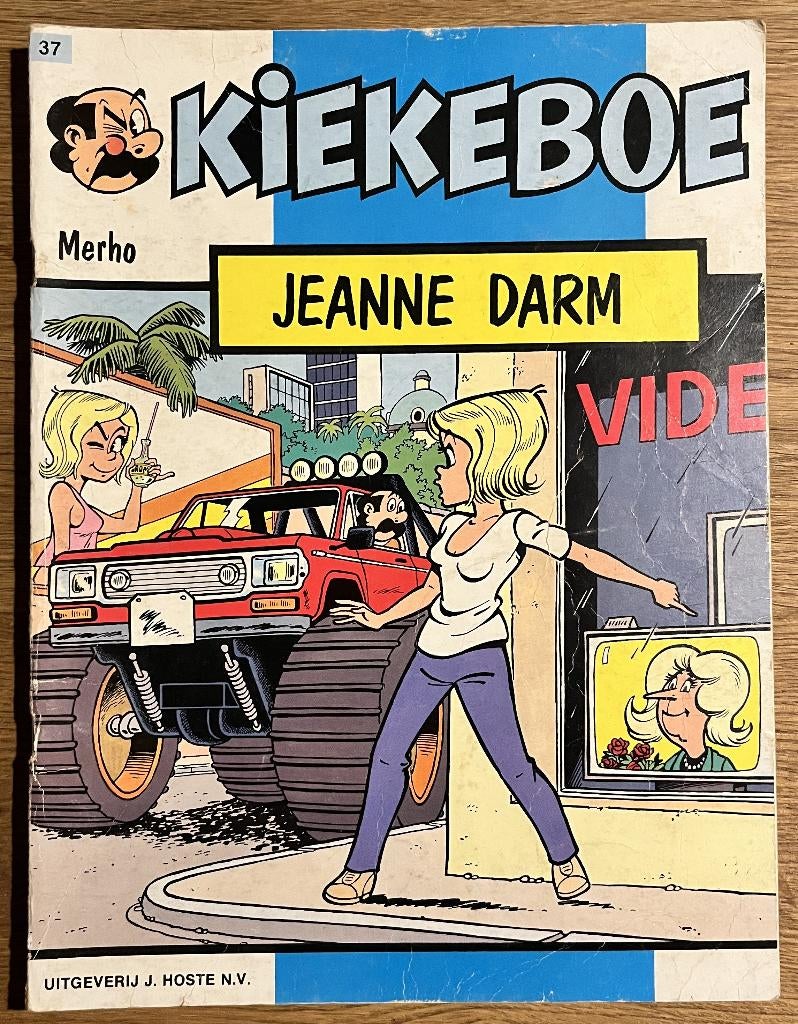 Kiekeboe - Jeanne Darm - 37 1e dr (1987) Strip, Une BD, Utilisé