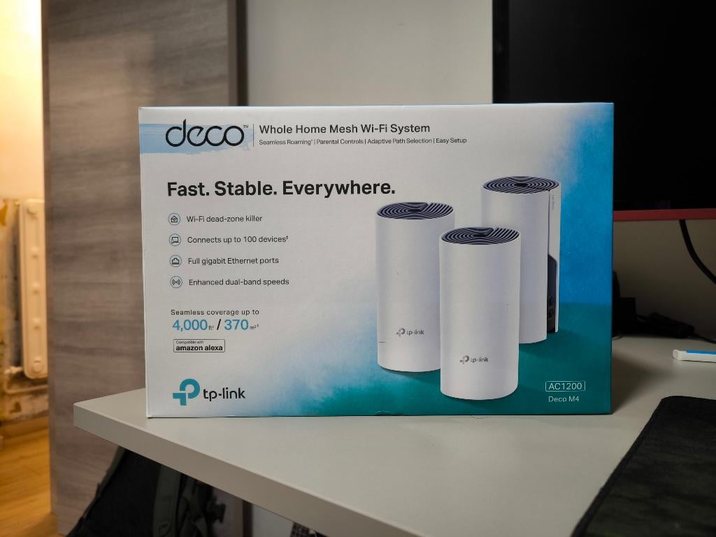 Deco M4 wifi mesh, Informatique & Logiciels, Enlèvement, Comme neuf, Deco
