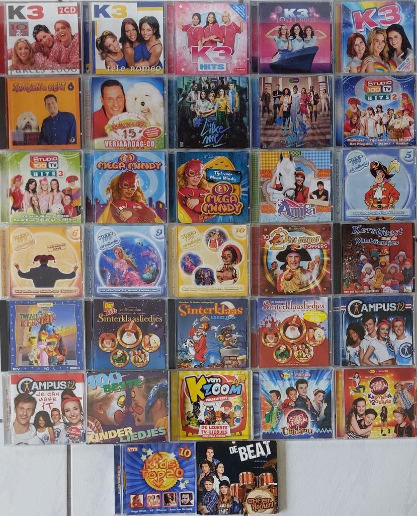 Cd's Studio100 Samson en Gert Mega Mindy Like Me

--, Ophalen of Verzenden