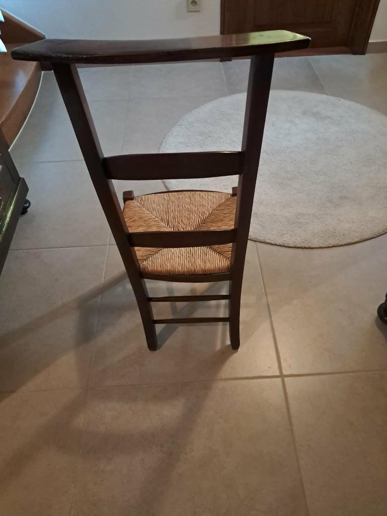 Stoel, Huis en Inrichting, Stoelen, Ophalen, Bruin, Hout, Zo goed als nieuw