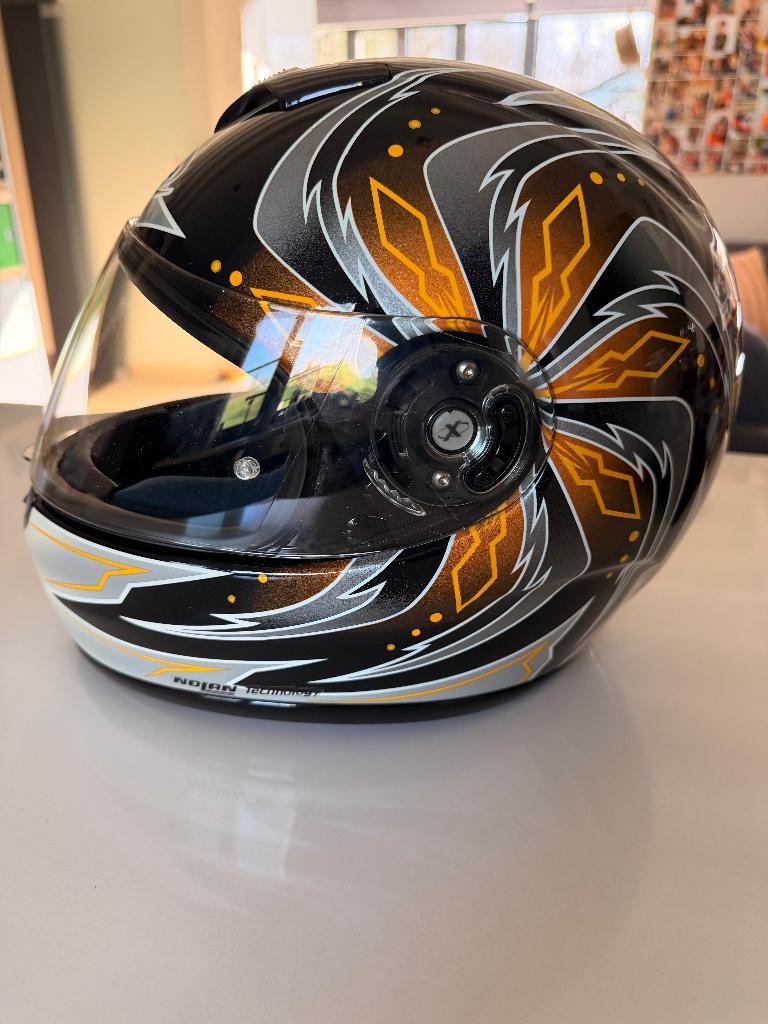 Motorhelm Nolan X-lite + Richa motorhandschoenen dames., Ophalen, Nolan, Nieuw zonder kaartje, Integraalhelm