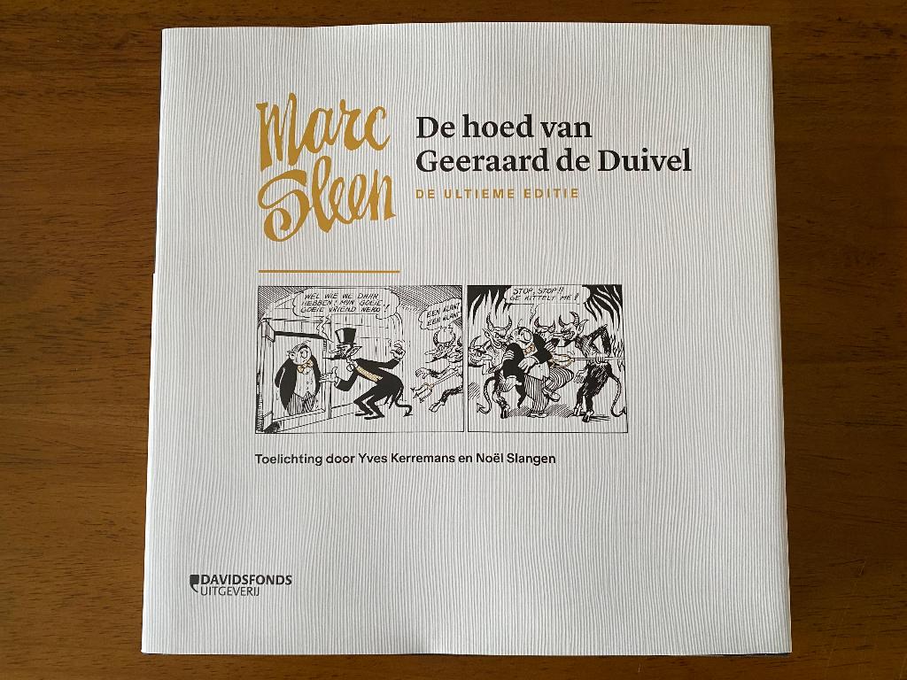 Marc Sleen - De hoed van Geeraard de Duivel - Davidsfonds, Marc Sleen, Eén stripboek, Nieuw, Ophalen of Verzenden