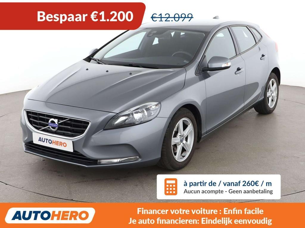 Volvo V40 1.6 D2 Kinetic (bj 2015), Auto's, Volvo, Voorwielaandrijving, Euro 5, Gebruikt, Zwart