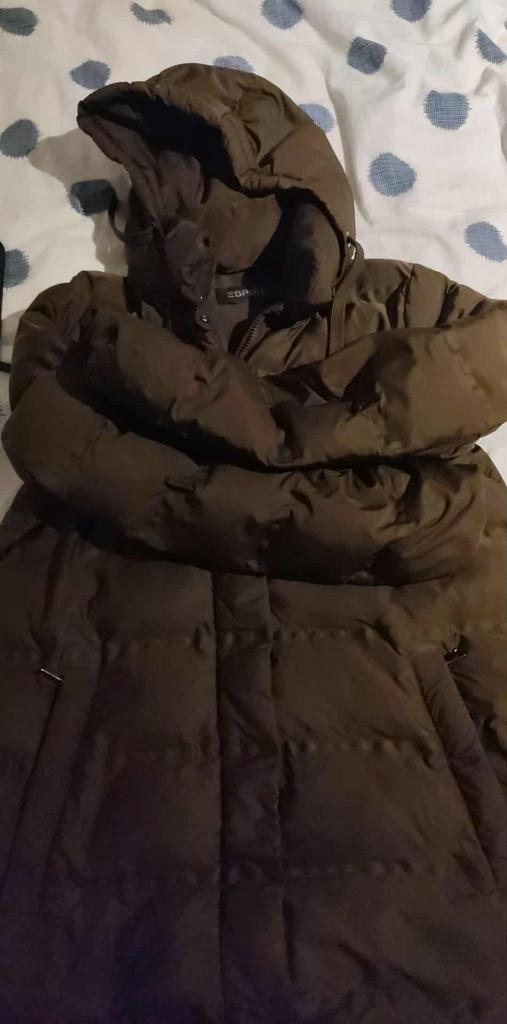 Warme winterjas Esprit voor vrouwen, Maat 38/40 (M), Bruin, Ophalen of Verzenden, Zo goed als nieuw