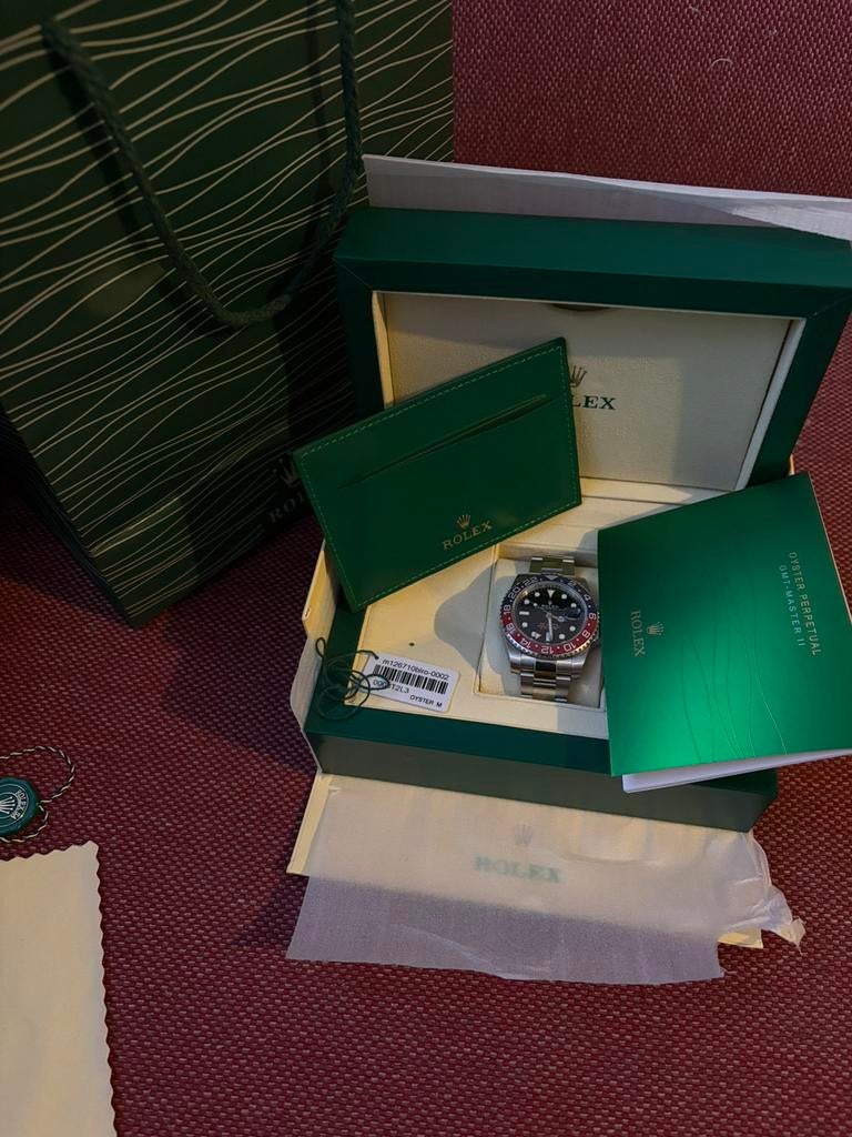 Rolex GMT-MASTER 2 PEPSI, Ophalen, Zo goed als nieuw, Rolex
