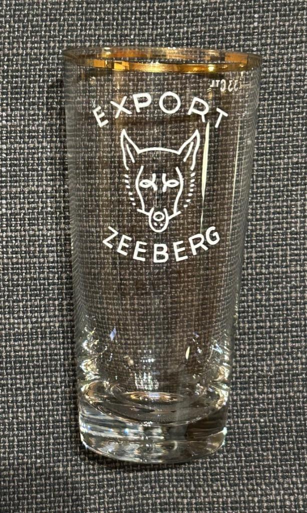 Bierglas Export Zeeberg Aalst 33 CTL, Verzamelen, Ophalen of Verzenden, Zo goed als nieuw, Glas of Glazen, Overige merken
