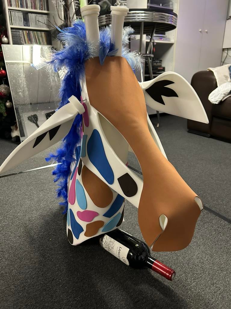 Giraf hoofd 70cm, Ophalen, Gedragen, Maat 46 (S) of kleiner