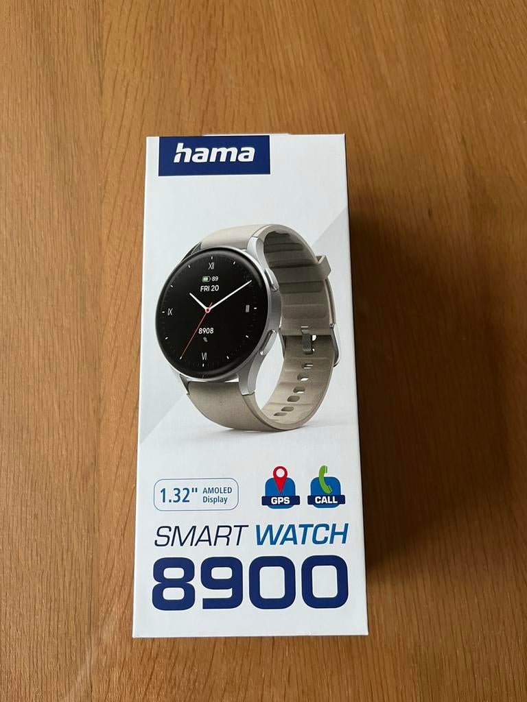Sporthorloge hama smartwatch 8900, Handtassen en Accessoires, Smartwatches, Ophalen, Nieuw