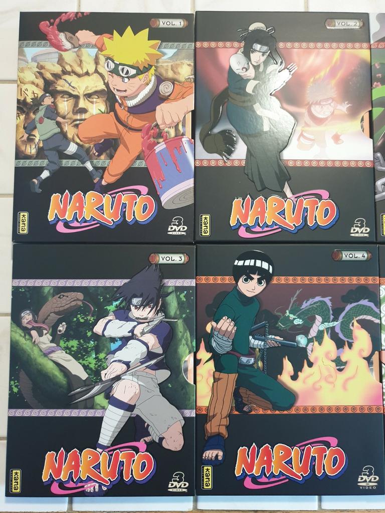 Collection DVD Naruto et films., Anime (japonais), Enlèvement ou Envoi, Dessin animé, Coffret