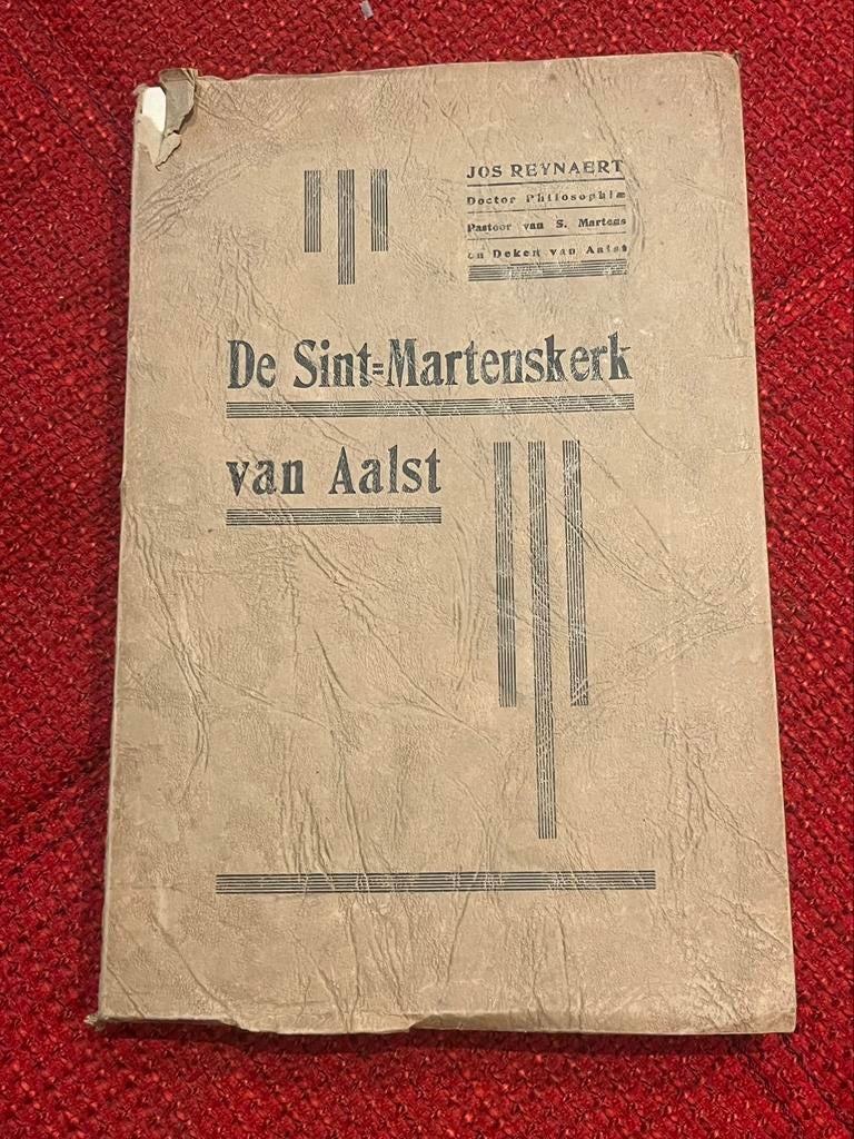 Oud boek Aalst De Sint-Martenskerk 1941, Antiek en Kunst, Ophalen