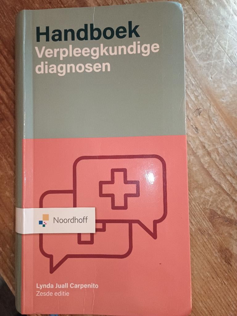studieboeken bachelor verpleegkunde tweede jaar KDG, Boeken, Ophalen of Verzenden, Nieuw, Lynda Juall Carpenito