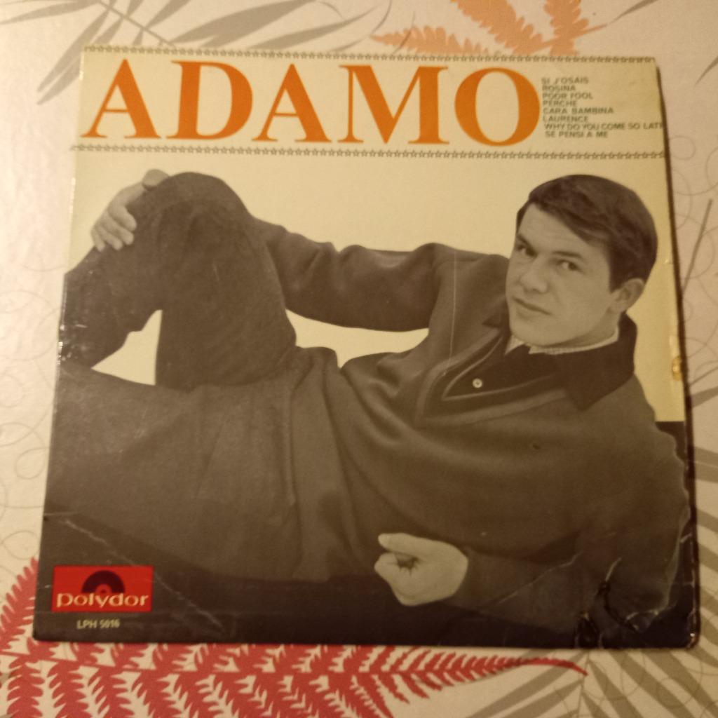 Adamo – Si J'Osais - 1962 10 inch Lp, Cd's en Dvd's, Vinyl | Pop, Ophalen of Verzenden, Gebruikt, 10 inch