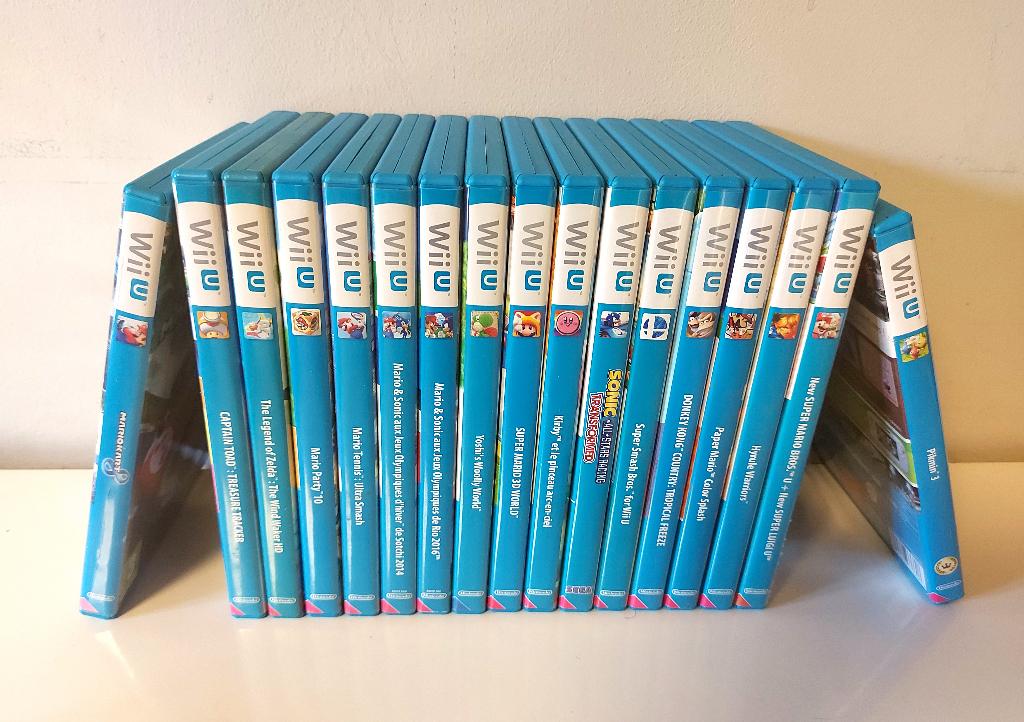 16 Jeux Nintendo Wii U, Consoles de jeu & Jeux vidéo, Enlèvement ou Envoi, Aventure et Action, Utilisé, À partir de 3 ans