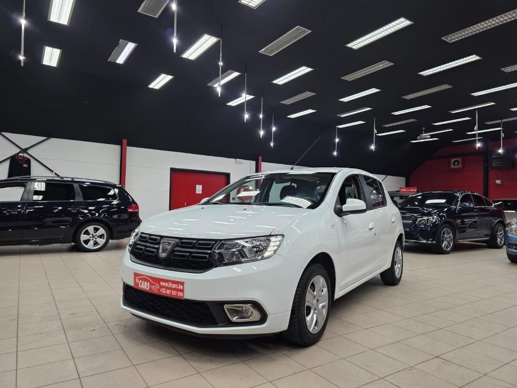 Sandero SCe 75 Comfort**AIRCO**FACELIFT**SENSOREN*, Voorwielaandrijving, Stof, Wit, Bedrijf
