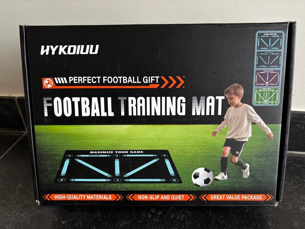 Tapis entraînement foot HYKOIU antidérapant, Sports & Fitness, Neuf, Autres marques, Enlèvement, Autres types