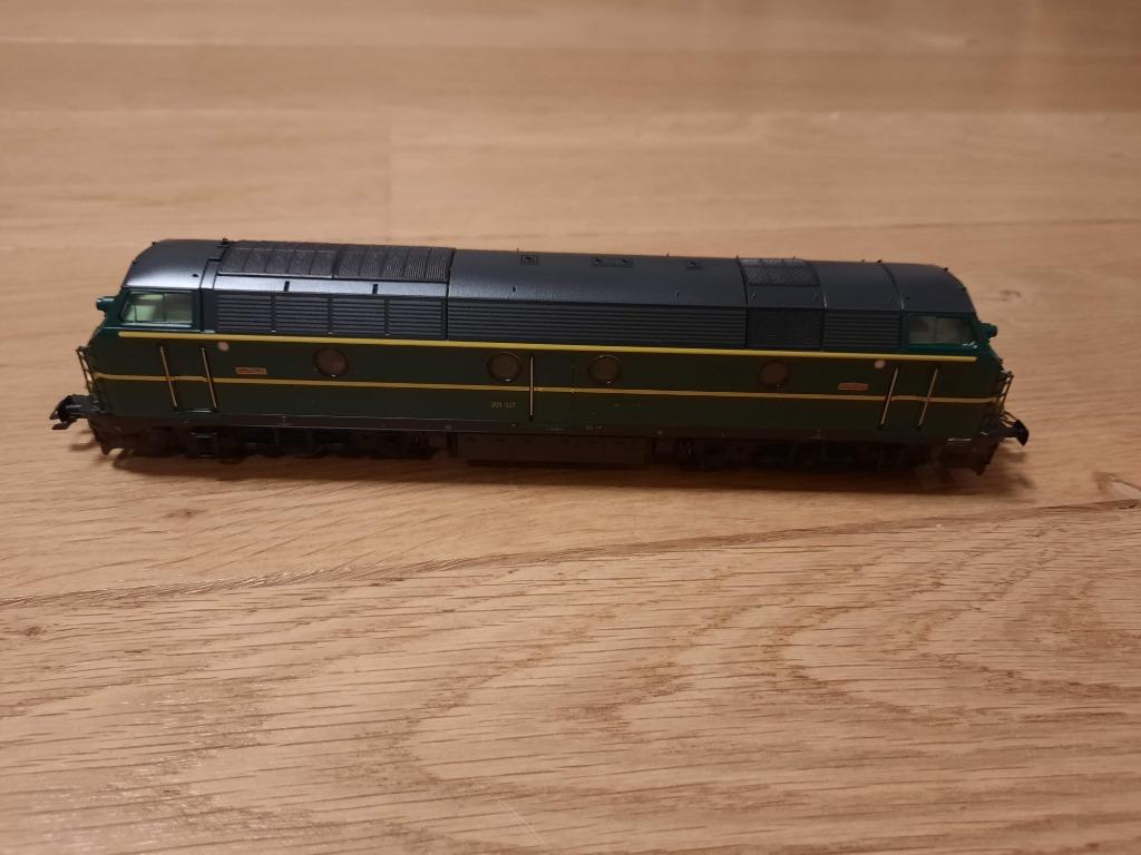 Märklin 37672 - locomotive diesel SNCB, Enlèvement ou Envoi, Courant alternatif, Comme neuf, Locomotive