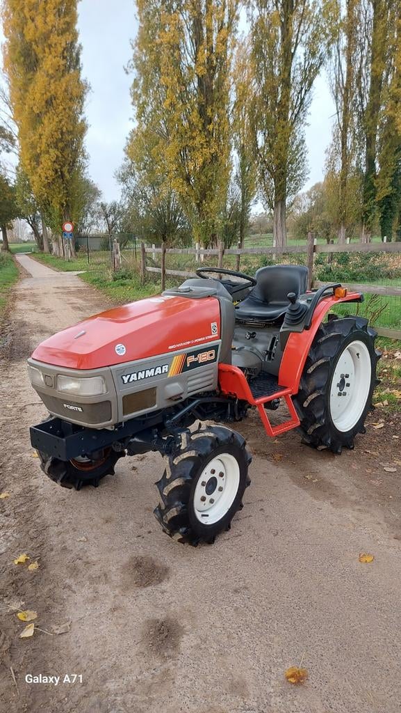 Minitractor yanmar 21pk 4x4 Servo NIEUWSTAAT!, Ophalen