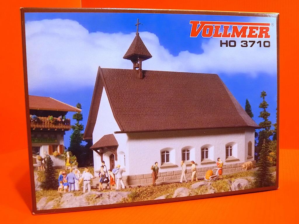CHAPELLE DE MONTAGNE - VOLLMER 3710 - H0 - 1:87, Hobby & Loisirs créatifs, Neuf, Autres marques, Enlèvement ou Envoi, NS