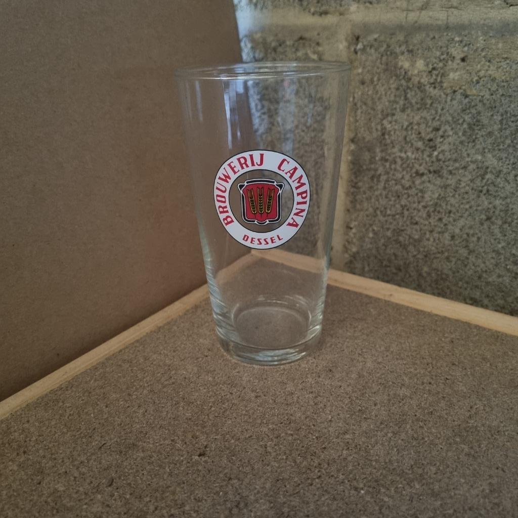 Verre Brouwerij Campina, Verzamelen, Biermerken, Ophalen of Verzenden, Gebruikt, Glas of Glazen, Overige merken