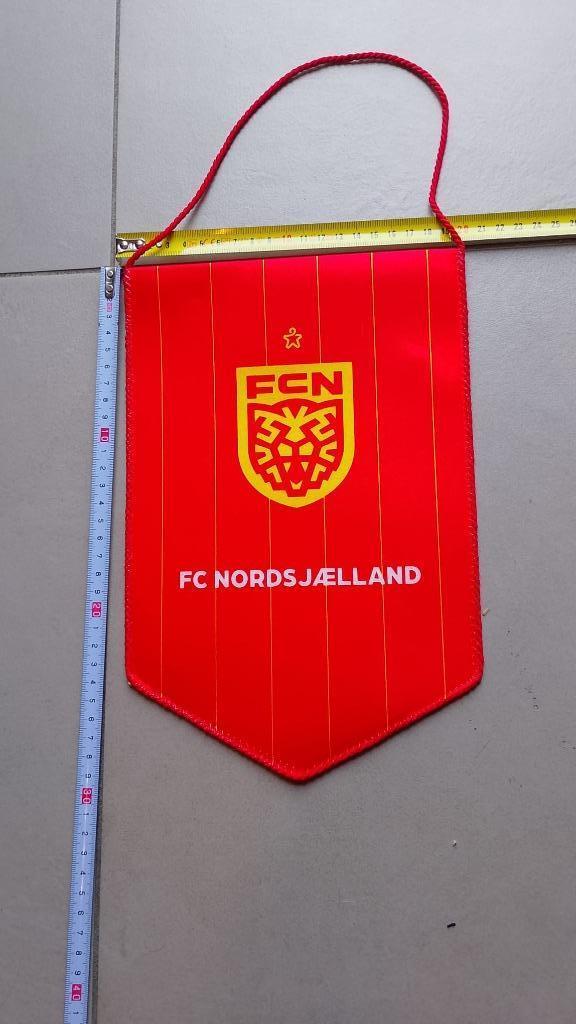 vaandel wimpel Fc Nordsjaelland, Verzamelen, Ophalen of Verzenden