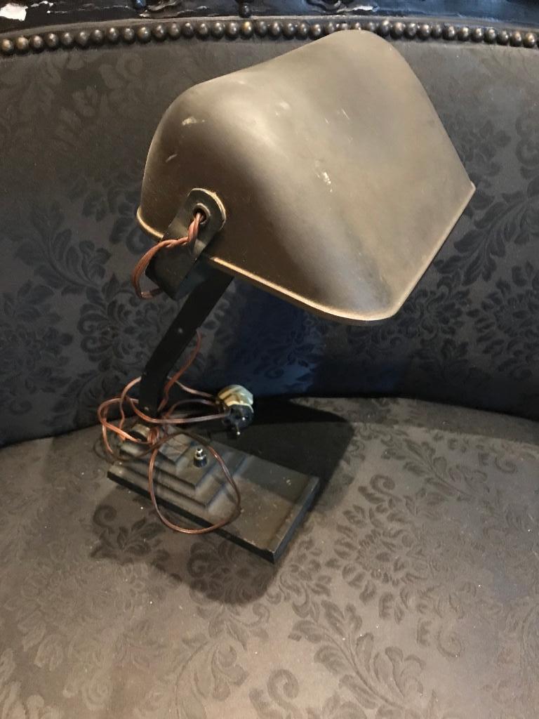 Vintage bureaulamp, Antiek en Kunst, Ophalen of Verzenden