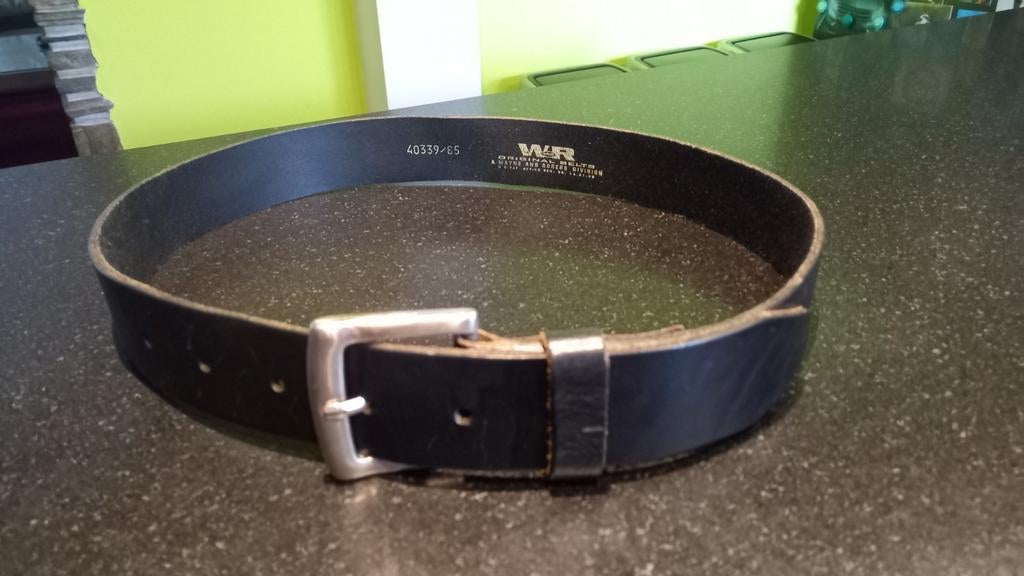 ceinture en cuir Wayne & Rogers 102 cm, Enlèvement ou Envoi, Comme neuf