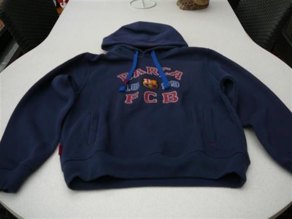 Mooie trui met kap FCB Barcelona 176, Trui of Vest, Ophalen of Verzenden, Jongen, FCB Barcelona