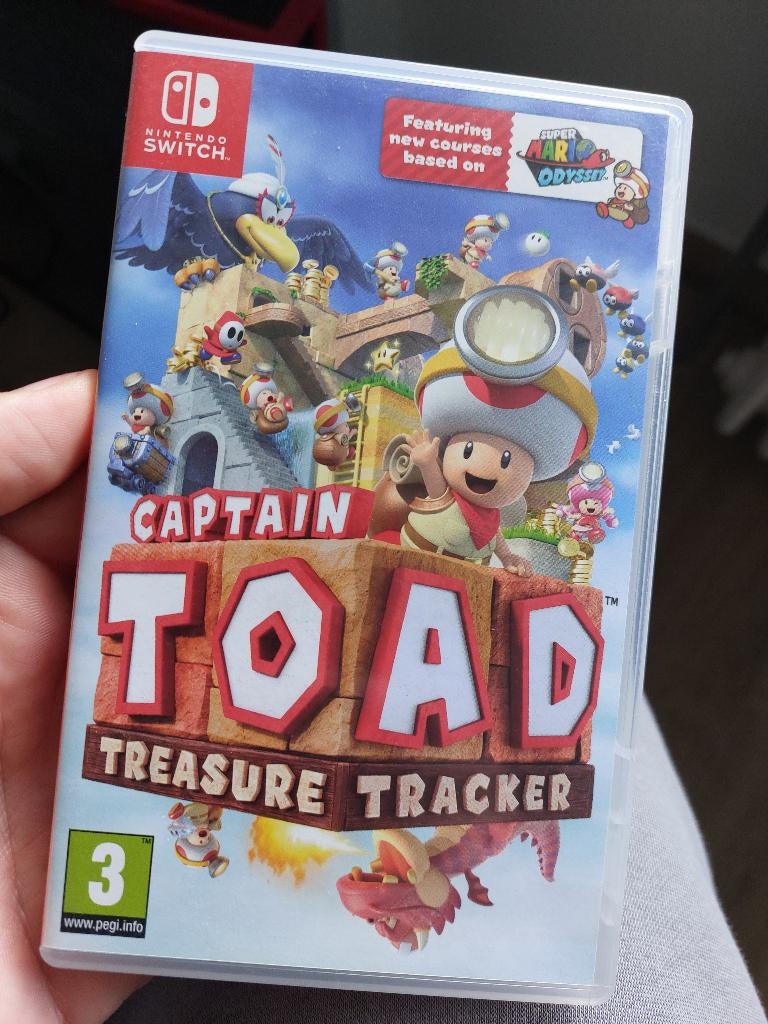 Jeu Nintendo Switch - Captain Toad Treasure Tracker, Enlèvement, Comme neuf, Avec 2 manettes, Switch Original