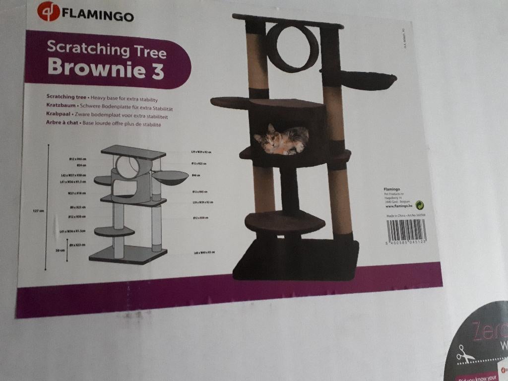 nieuw Katten krabpaal kattenpaal kattenklim Brouwnie, Ophalen of Verzenden, Nieuw, Krabpaal