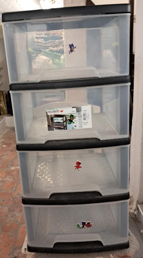 ALLIBERT KASTJE, Huis en Inrichting, Ophalen, Gebruikt, Minder dan 100 cm, Met lade(s)