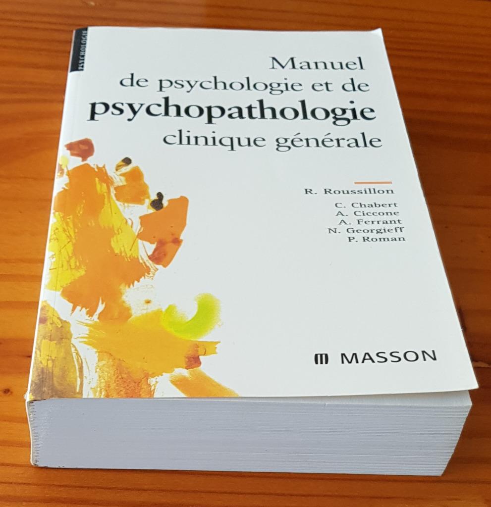 Manuel de psychologie et psychopathologie clinique générale, Envoi, Utilisé, Psychologie clinique