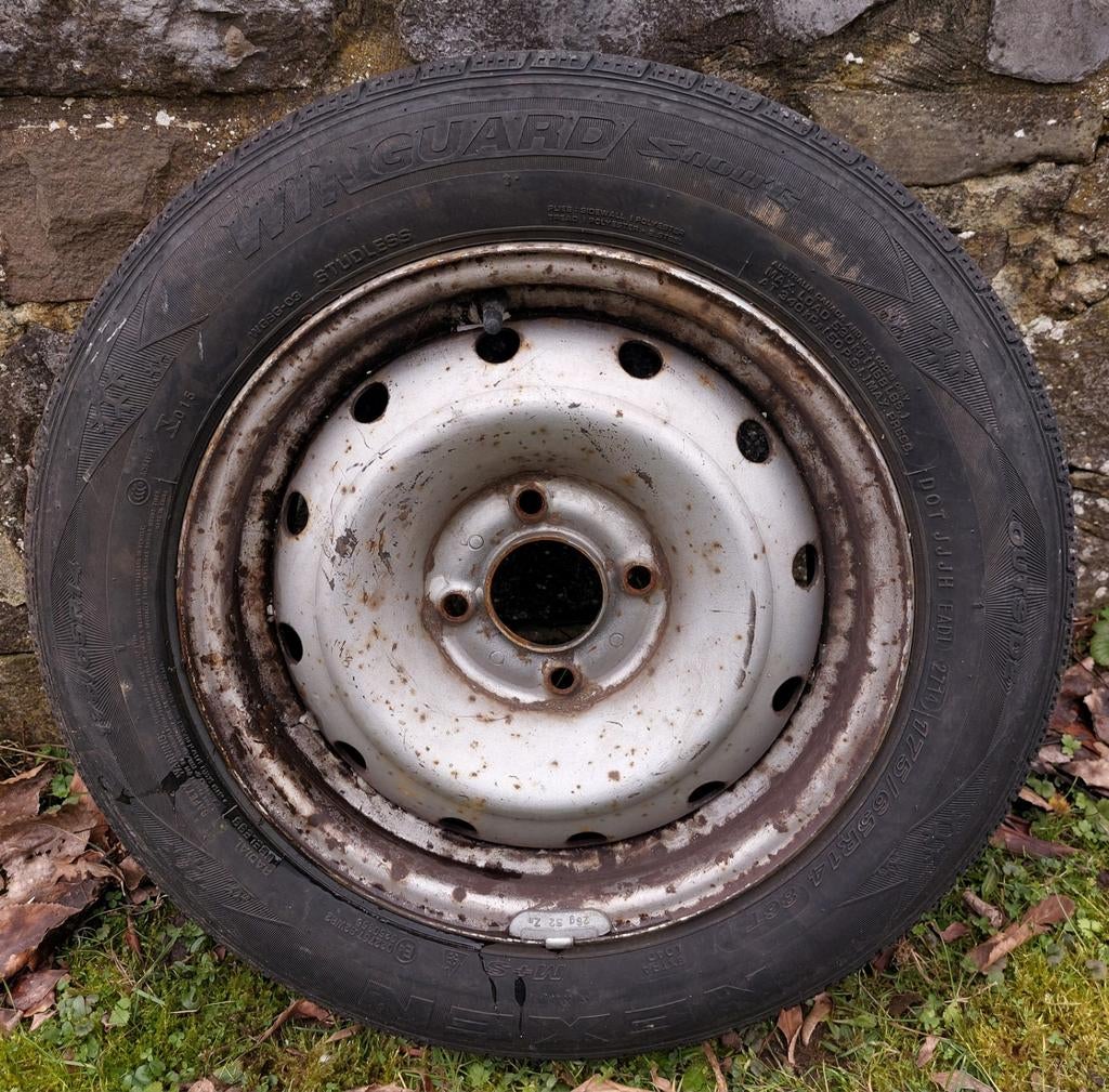 Compleet wiel Citroën Berlingo/Peugeot Partner 1 (96‑08), Auto-onderdelen, Overige Auto-onderdelen, Citroën, Peugeot, Gebruikt