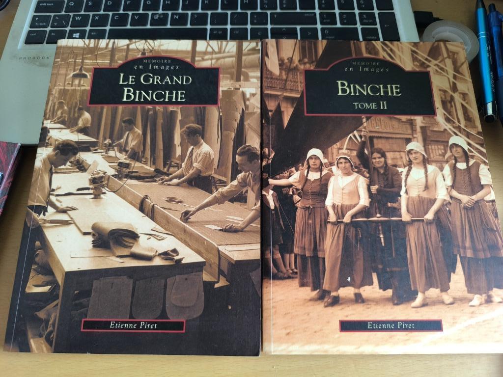 Binche 2 livres tome1/2 mémoire en images, Collections, Cartes postales | Belgique, Enlèvement