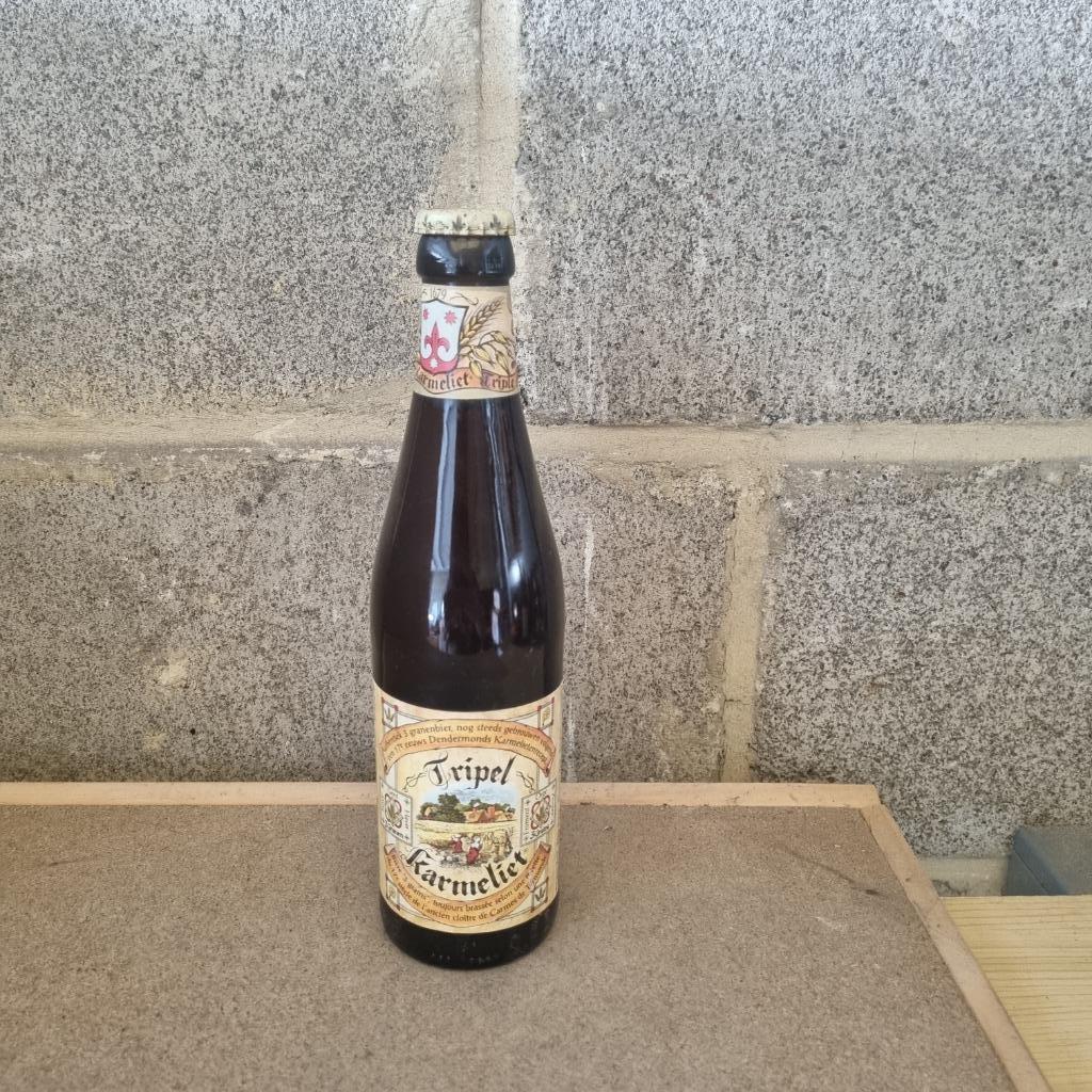 Bouteille de bière Tripel Karmeliet, Collections, Marques de bière, Enlèvement ou Envoi, Utilisé, Bouteille(s), Autres marques