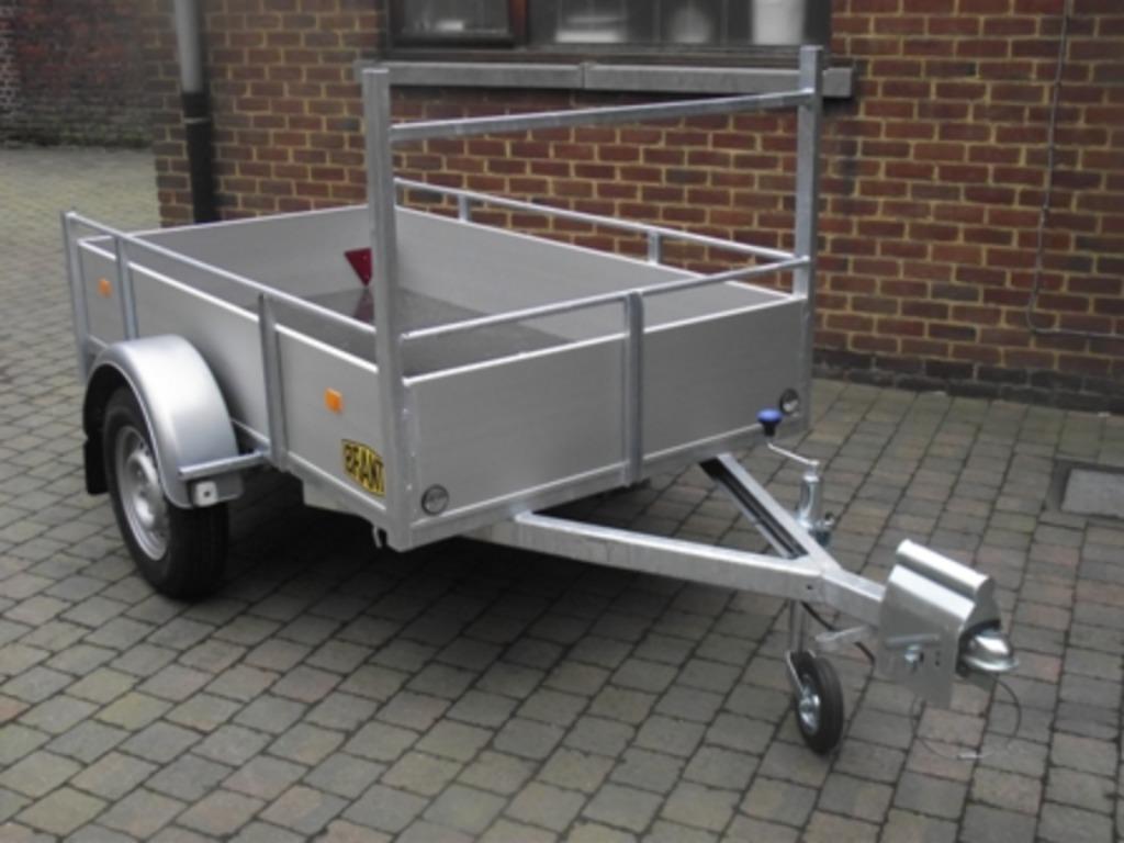 Location de remorques à un essieu 2 x 1,25 m à 9300 Alost, Enlèvement
