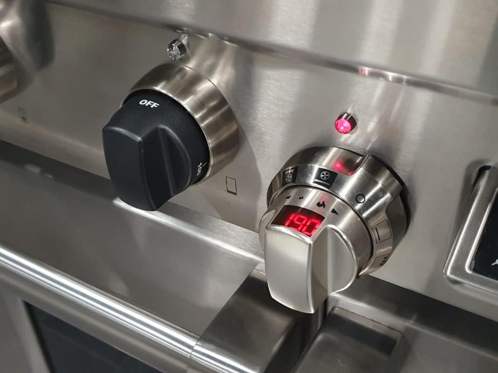 🔥Luxe Wolf Fornuis 120cm rvs 2 elektrische ovens Teppanyaki, Elektronische apparatuur, Fornuizen, 60 cm of meer, Ophalen of Verzenden