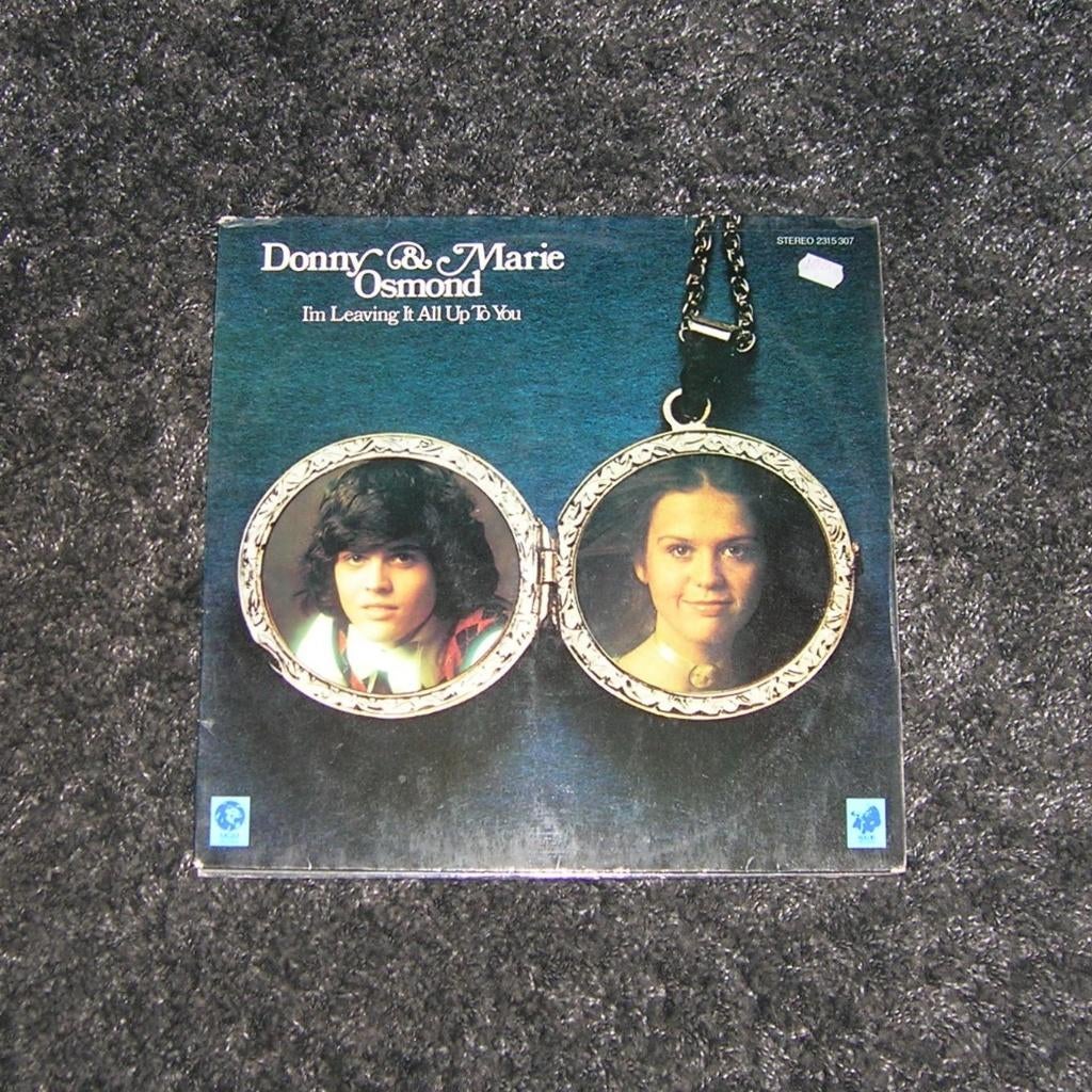 LP Donnie & Marie Osmond  I’m leaving it all up to you, Cd's en Dvd's, Vinyl | Overige Vinyl, Ophalen of Verzenden