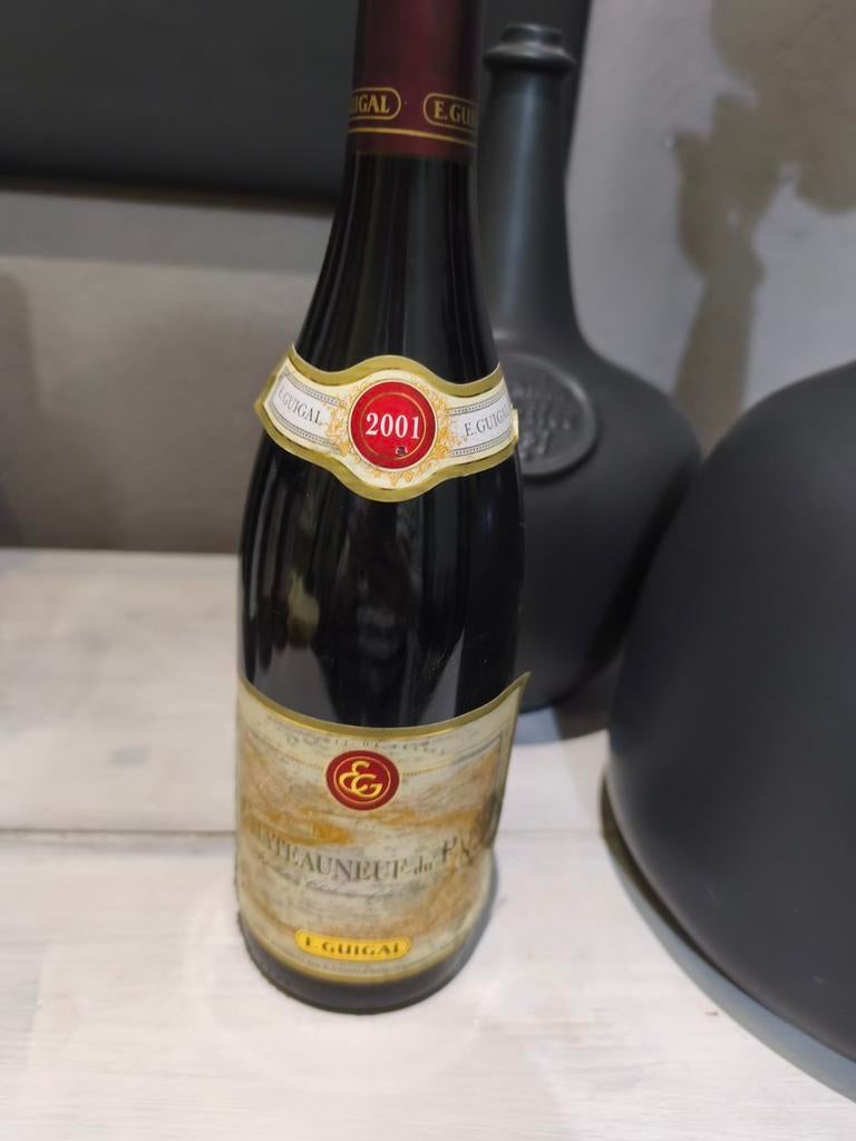 E.Guigal Chateauneuf du Pape 2001, Enlèvement