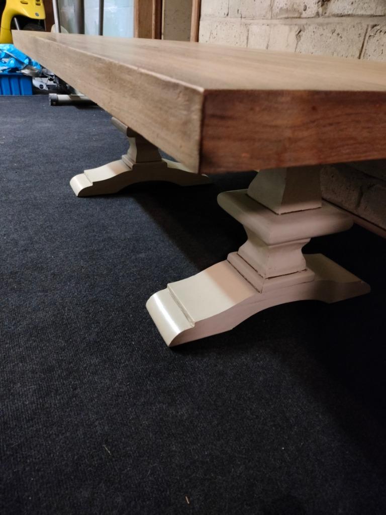 Salontafel, Ophalen, 100 tot 150 cm, Eikenhout, 50 tot 100 cm