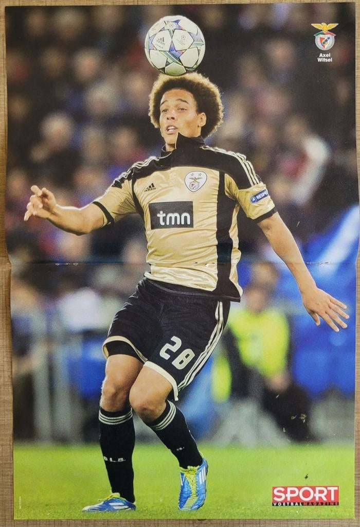 Axel Witsel - poster, Collections, Enlèvement ou Envoi, Comme neuf, Affiche, Image ou Autocollant