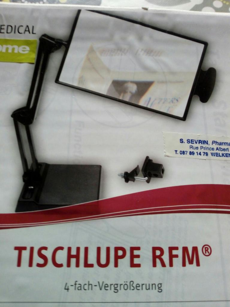 Loupe de lecture, TV, Hi-fi & Vidéo, Enlèvement, Comme neuf